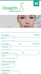 Mobile Screenshot of imagencirugiaplastica.com